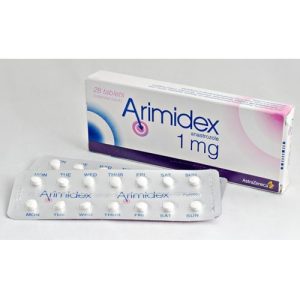 Арімідекс (Arimidex) 1 мг — таблетки анастрозолу для лікування гормонозалежного раку молочної залози