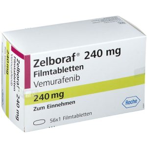 Зельбораф (Zelboraf) 240 мг — упаковка препарату